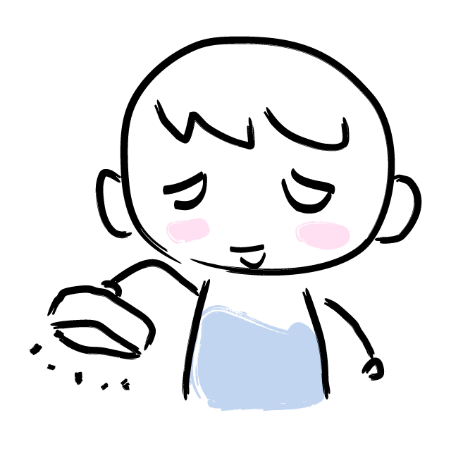 お金ないです/スッカラカン - 人 / 手描き / 漫画 / アニメ / イラスト / クリップアート / フリー素材