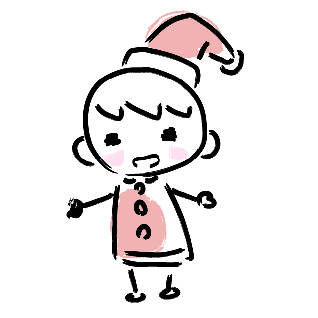 メリークリスマス！/サンタさん - 人 / 手描き / 漫画 / アニメ / イラスト / クリップアート / フリー素材