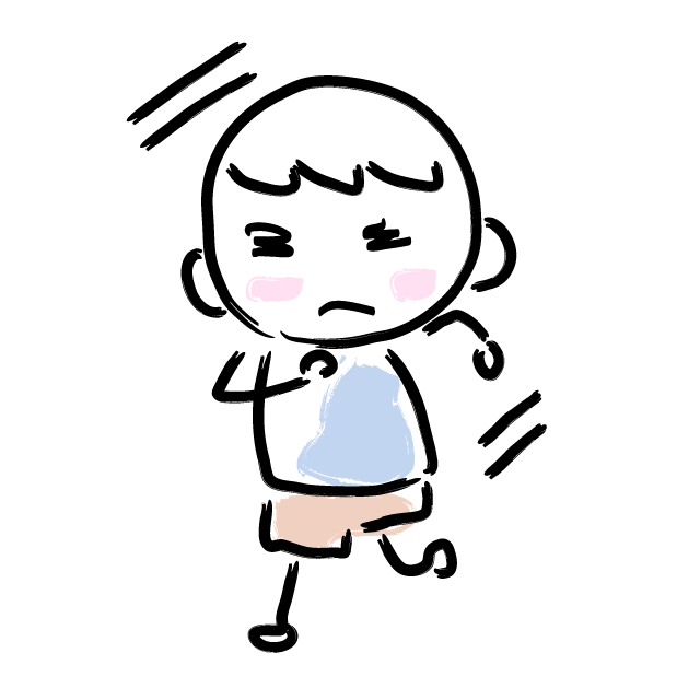 俺は走る/ダッシュする - 人 / 手描き / 漫画 / アニメ / イラスト / クリップアート / フリー素材