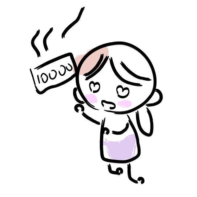 金くれ〜/お金ゲット - 人 / 手描き / 漫画 / アニメ / イラスト / クリップアート / フリー素材