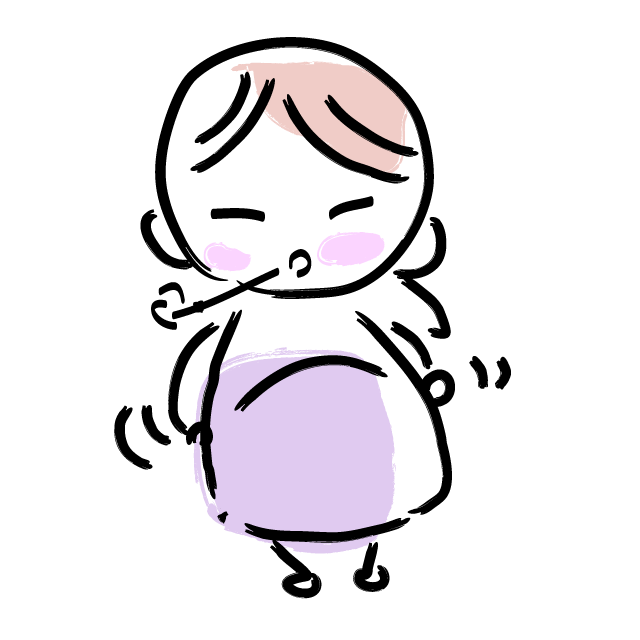 食べすぎました/ゲフッ - 人 / 手描き / 漫画 / アニメ / イラスト / クリップアート / フリー素材