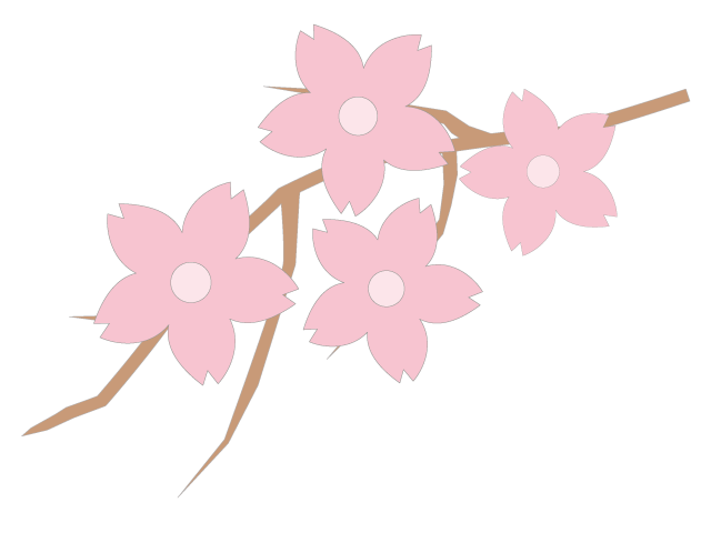 さくら｜木 - イベント/シーズン/季節/ダウンロード/無料/イラスト/春/夏/秋/冬