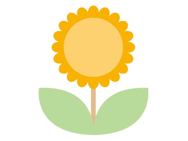 ひまわり｜植物 - イベント/シーズン/季節/ダウンロード/無料/イラスト/春/夏/秋/冬