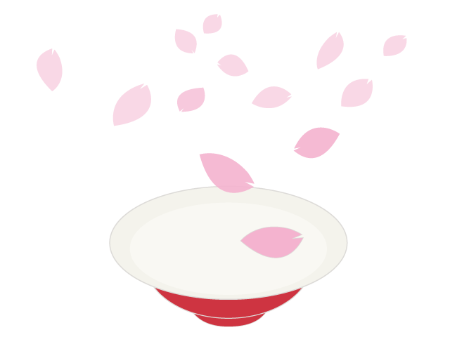桜｜はなびら｜お酒 - イベント/シーズン/季節/ダウンロード/無料/イラスト/春/夏/秋/冬