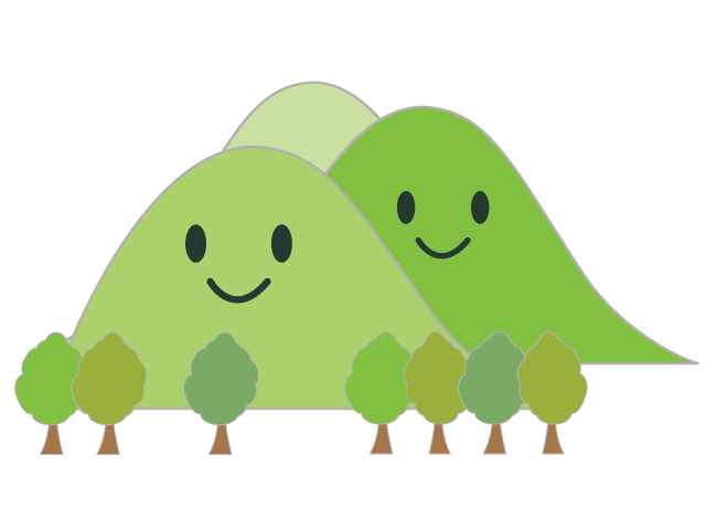 森林｜笑顔 - イベント/シーズン/季節/ダウンロード/無料/イラスト/春/夏/秋/冬