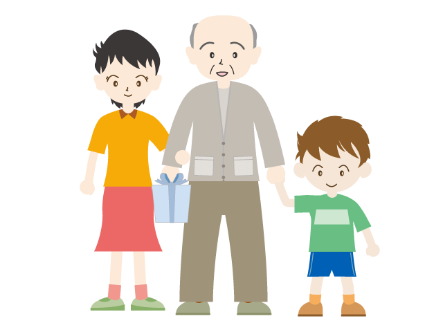おじいさん｜父の日 - イベント/シーズン/季節/ダウンロード/無料/イラスト/春/夏/秋/冬