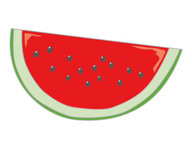 スイカ - イベント/シーズン/季節/ダウンロード/無料/イラスト/春/夏/秋/冬