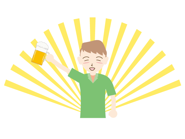 ビール｜ビアガーデン - イベント/シーズン/季節/ダウンロード/無料/イラスト/春/夏/秋/冬