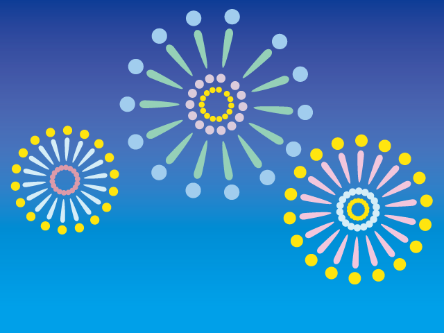 花火大会 - イベント/シーズン/季節/ダウンロード/無料/イラスト/春/夏/秋/冬