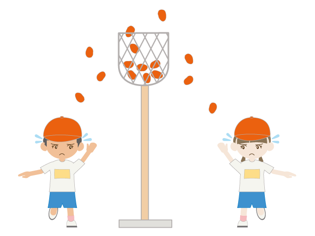 玉入れ｜運動会｜子供 - イベント/シーズン/季節/ダウンロード/無料/イラスト/春/夏/秋/冬