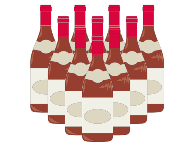 ボジョレー・ヌーヴォ｜ワイン｜アルコール - イベント/シーズン/季節/ダウンロード/無料/イラスト/春/夏/秋/冬