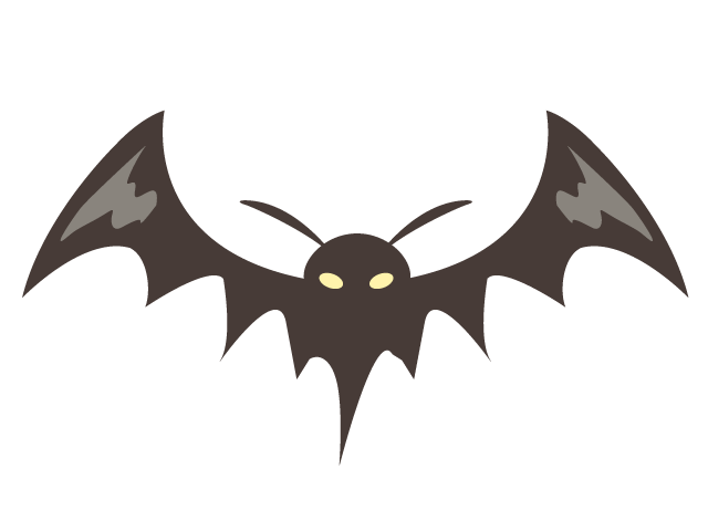 コウモリ｜ハロウィン - イベント/シーズン/季節/ダウンロード/無料/イラスト/春/夏/秋/冬