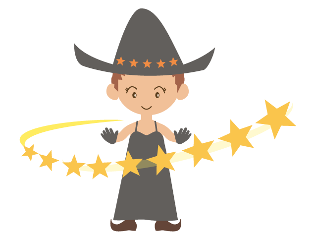 女の子｜魔女｜ハロウィーン - イベント/シーズン/季節/ダウンロード/無料/イラスト/春/夏/秋/冬