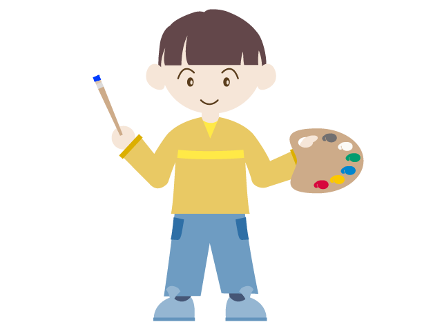 男の子｜趣味｜絵 - イベント/シーズン/季節/ダウンロード/無料/イラスト/春/夏/秋/冬