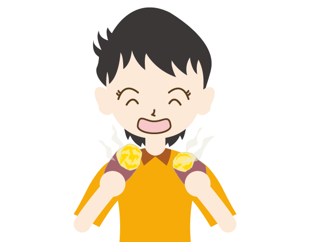 お芋｜食欲｜女性 - イベント/シーズン/季節/ダウンロード/無料/イラスト/春/夏/秋/冬