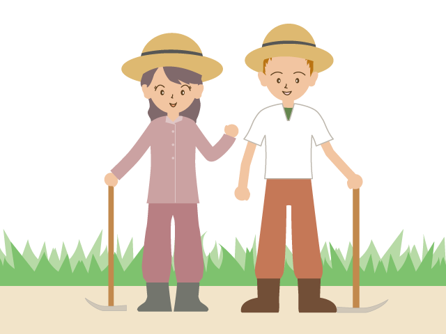 農業｜農家｜勤労感謝の日 - イベント/シーズン/季節/ダウンロード/無料/イラスト/春/夏/秋/冬