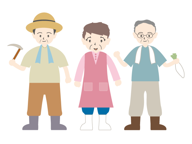 農家｜農作業｜お百姓さん｜勤労感謝の日 - イベント/シーズン/季節/ダウンロード/無料/イラスト/春/夏/秋/冬