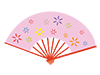 扇子 - フリーイラスト｜人物・季節・イベント