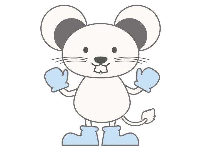 ねずみ｜正月｜年賀状 - イベント/シーズン/季節/ダウンロード/無料/イラスト/春/夏/秋/冬