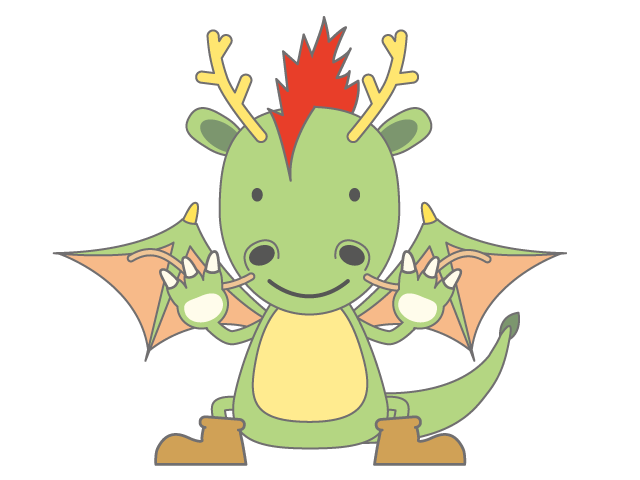 龍｜ドラゴン｜正月｜年賀状 - イベント/シーズン/季節/ダウンロード/無料/イラスト/春/夏/秋/冬