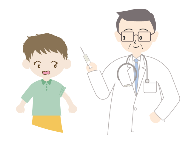 注射｜インフルエンザ｜対策｜予防 - イベント/シーズン/季節/ダウンロード/無料/イラスト/春/夏/秋/冬