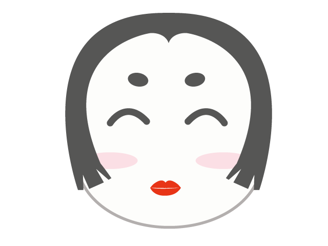 お多福さん｜節分 - イベント/シーズン/季節/ダウンロード/無料/イラスト/春/夏/秋/冬