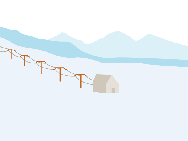 リフト｜スキー場 - イベント/シーズン/季節/ダウンロード/無料/イラスト/春/夏/秋/冬