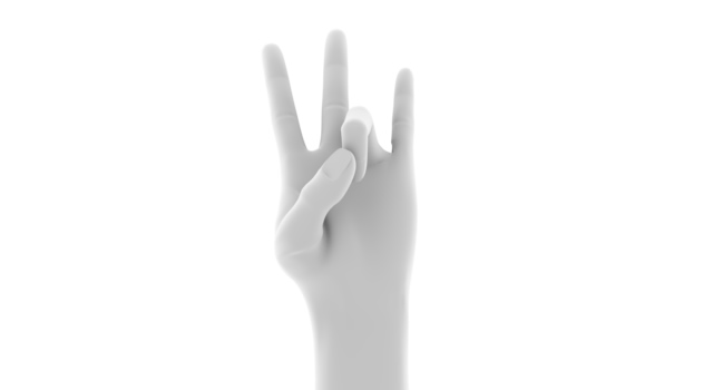 手の形/3本指｜3本指/手の表現 - ハンド/イラスト/手/写真/ダウンロード/フォト/画像加工OK
