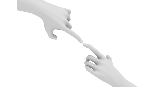 指先/コンタクト｜映画のようなシーン - ハンド/イラスト/手/写真/ダウンロード/フォト/画像加工OK