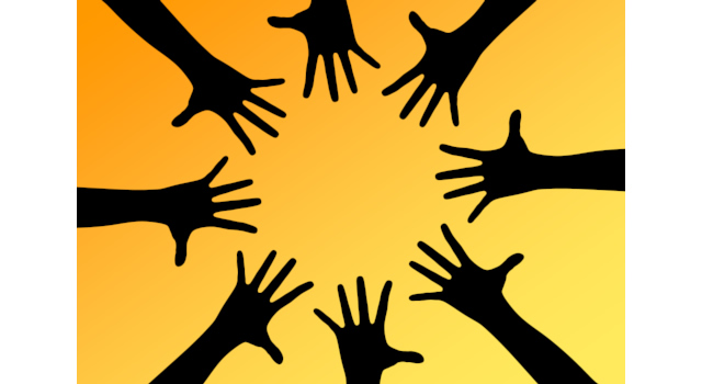 ジャンケン/パー｜たくさんの手の平 - ハンド/イラスト/手/写真/ダウンロード/フォト/画像加工OK