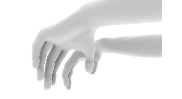 手の表現/幽霊｜やる気のないようなポーズ - ハンド/イラスト/手/写真/ダウンロード/フォト/画像加工OK