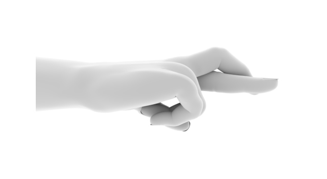 人差し指と中指を重ねる｜手の表現/中指/人差し指 - ハンド/イラスト/手/写真/ダウンロード/フォト/画像加工OK