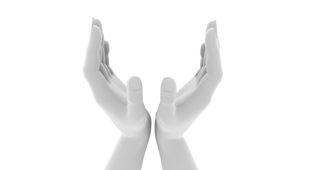 祈り/手の表現｜空から何か降ってくるような手 - ハンド/イラスト/手/写真/ダウンロード/フォト/画像加工OK