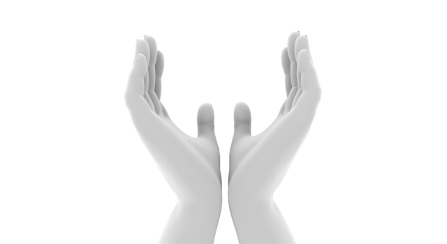 空から何か降ってくるような手｜手/ポーズ - ハンド/イラスト/手/写真/ダウンロード/フォト/画像加工OK