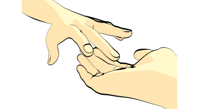 手と手をつなぐ｜心を通じ合わせる/手の表現 - ハンド/イラスト/手/写真/ダウンロード/フォト/画像加工OK