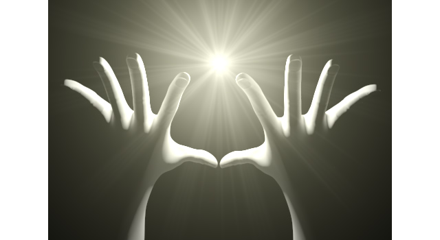 手の平を太陽にかざす｜指の間から太陽が見える - ハンド/イラスト/手/写真/ダウンロード/フォト/画像加工OK