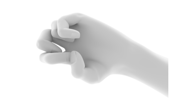 何かを握りつぶすイメージ｜拳をつくる/手の表情 - ハンド/イラスト/手/写真/ダウンロード/フォト/画像加工OK