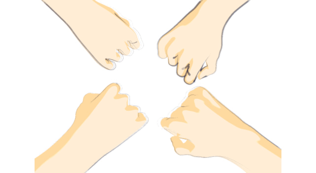 ジャンケン/グー/手のポーズ｜グー/手のポーズ - ハンド/イラスト/手/写真/ダウンロード/フォト/画像加工OK