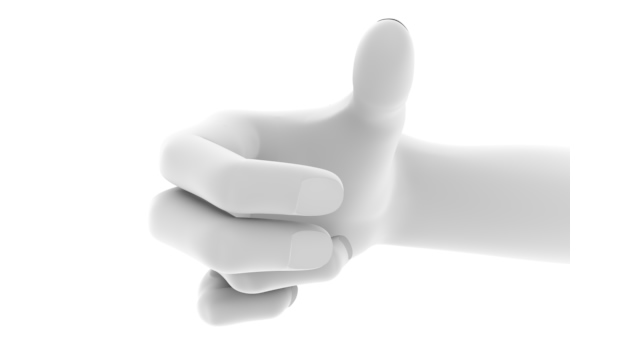 2本の指を曲げる/手の表情｜ひっかける/手のポーズ - ハンド/イラスト/手/写真/ダウンロード/フォト/画像加工OK