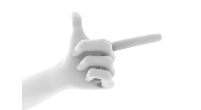 ピストル/手のポーズ｜相打ちになる/イメージ - ハンド/イラスト/手/写真/ダウンロード/フォト/画像加工OK