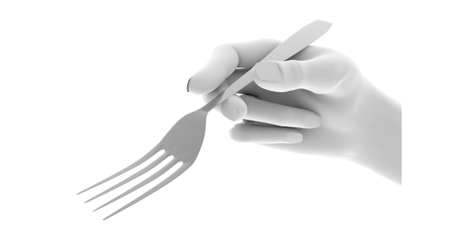 フォーク/手のポーズ｜何かを食べる/フォーク/イメージ - ハンド/イラスト/手/写真/ダウンロード/フォト/画像加工OK