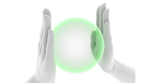 球体エネルギーを作り上げる/イメージ｜光の球ができあがる/イメージ - ハンド/イラスト/手/写真/ダウンロード/フォト/画像加工OK