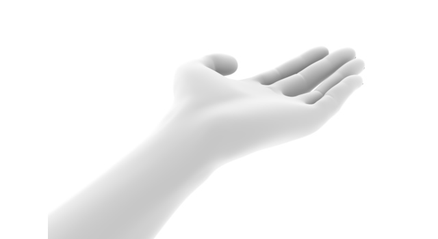 何かを貰う手｜指先が触れる/手の表情 - ハンド/イラスト/手/写真/ダウンロード/フォト/画像加工OK