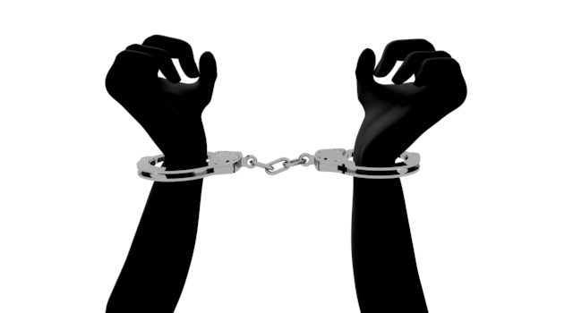 犯人/捕まえる/手の表情｜手錠をかけられる - ハンド/イラスト/手/写真/ダウンロード/フォト/画像加工OK