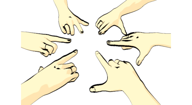 擦り合い/手のポーズ｜目標を決める/イメージ - ハンド/イラスト/手/写真/ダウンロード/フォト/画像加工OK