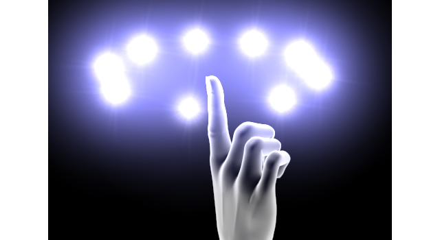 超能力/手の表情｜眩い光 - ハンド/イラスト/手/写真/ダウンロード/フォト/画像加工OK