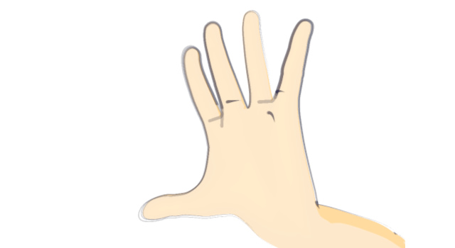 手をいっぱいに広げる｜両手を広げる/手の表情 - ハンド/イラスト/手/写真/ダウンロード/フォト/画像加工OK