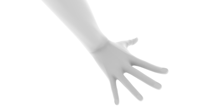 手を地面につく｜5本の指を合わせる - ハンド/イラスト/手/写真/ダウンロード/フォト/画像加工OK