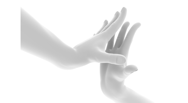 ふれあう手｜押す/手のポーズ - ハンド/イラスト/手/写真/ダウンロード/フォト/画像加工OK