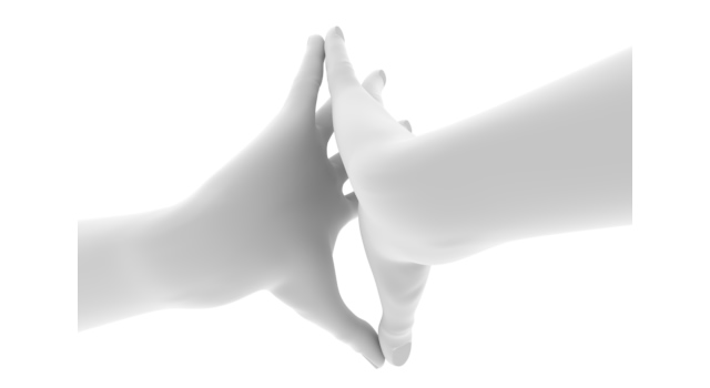 手をあわせる/手の表現｜手の平をつける/手の形 - ハンド/イラスト/手/写真/ダウンロード/フォト/画像加工OK